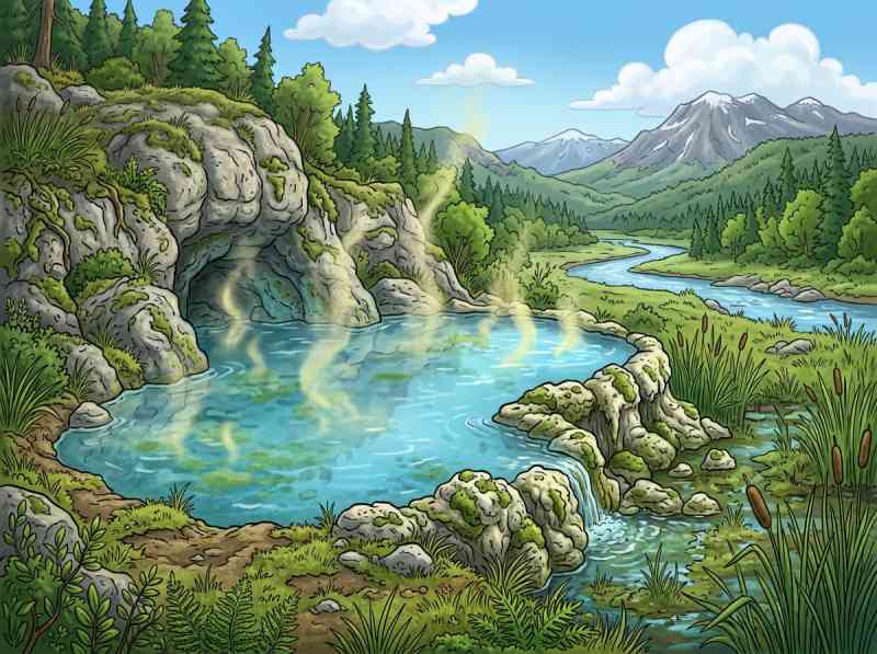 Mess Creek Hot Springs