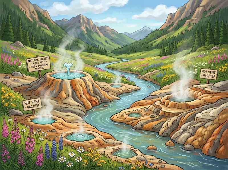 Taweh Creek Hot Springs