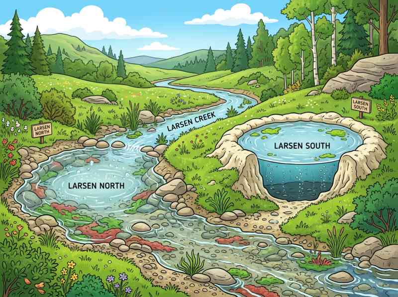 Larsen North & South Hot Springs