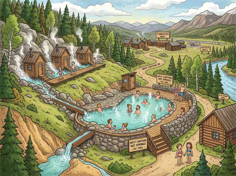 West Cantung Hot Springs
