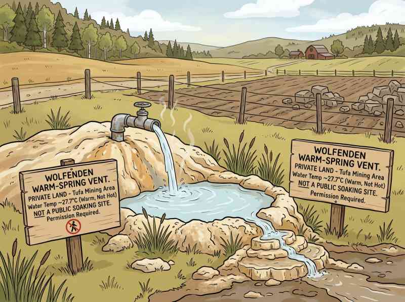 Wolfenden Warm Spring (Brisco / Spillimacheen area)